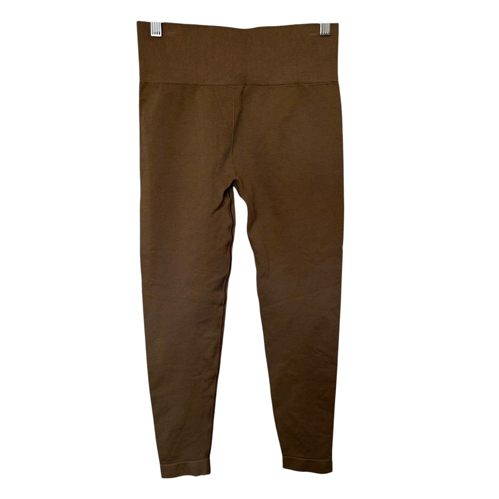 Gymshark Adapt Marl‎ Seamless Leggings Womens S Brown Excellent High Rise Yoga